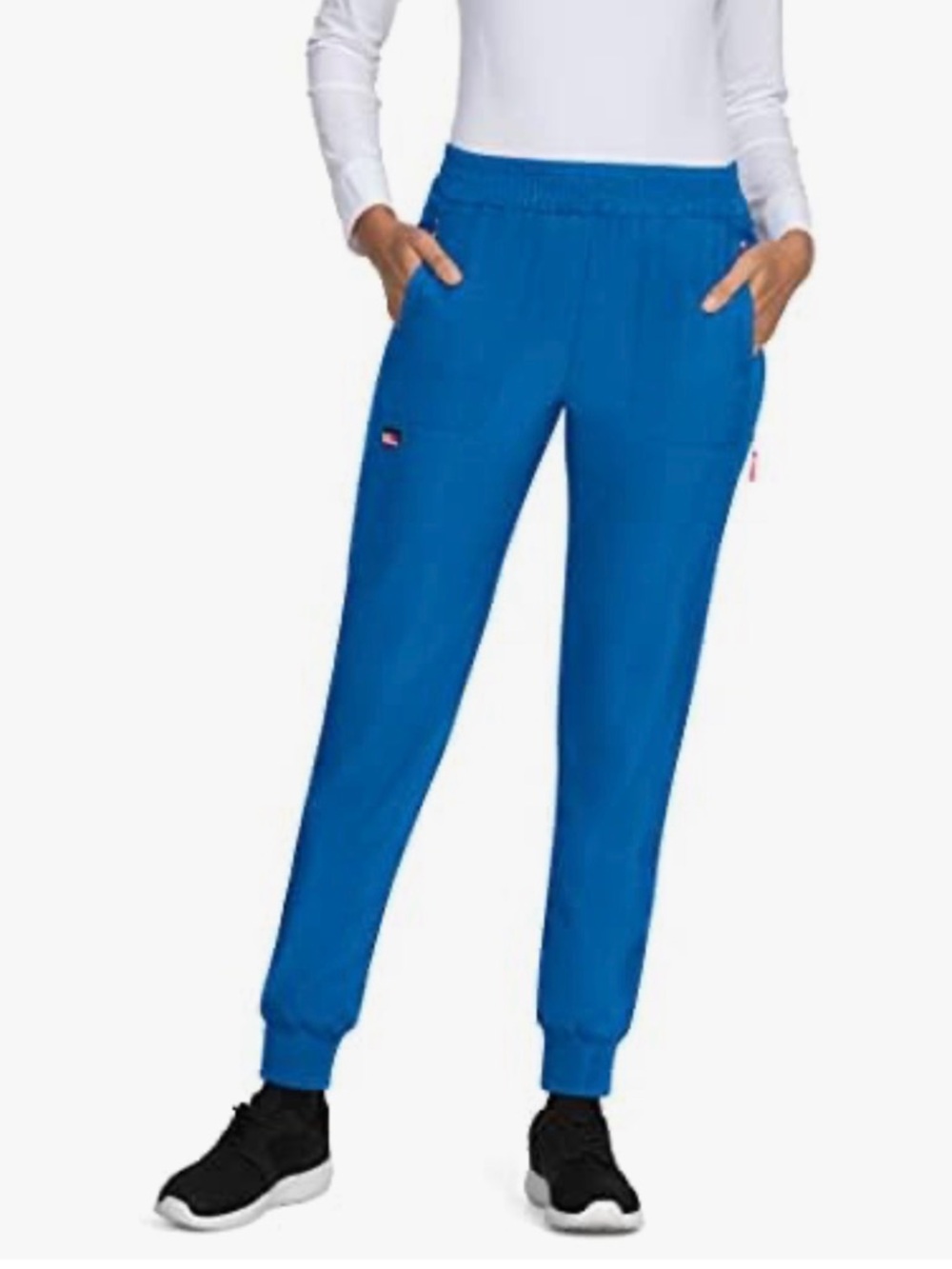 Koi Lite Royal Blue Jogger Pants with Elastic Cuffs M
